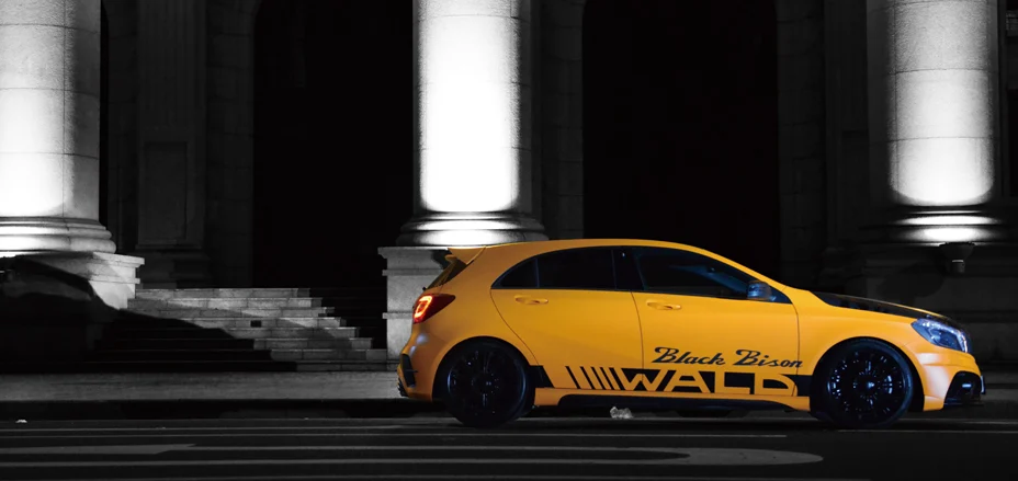ชุดแต่ง MERCEDES-BENZ A-CLASS WALD Japan สปอร์ตไลน์ แบล็กไบซัน เอดิชัน ภาพ 23