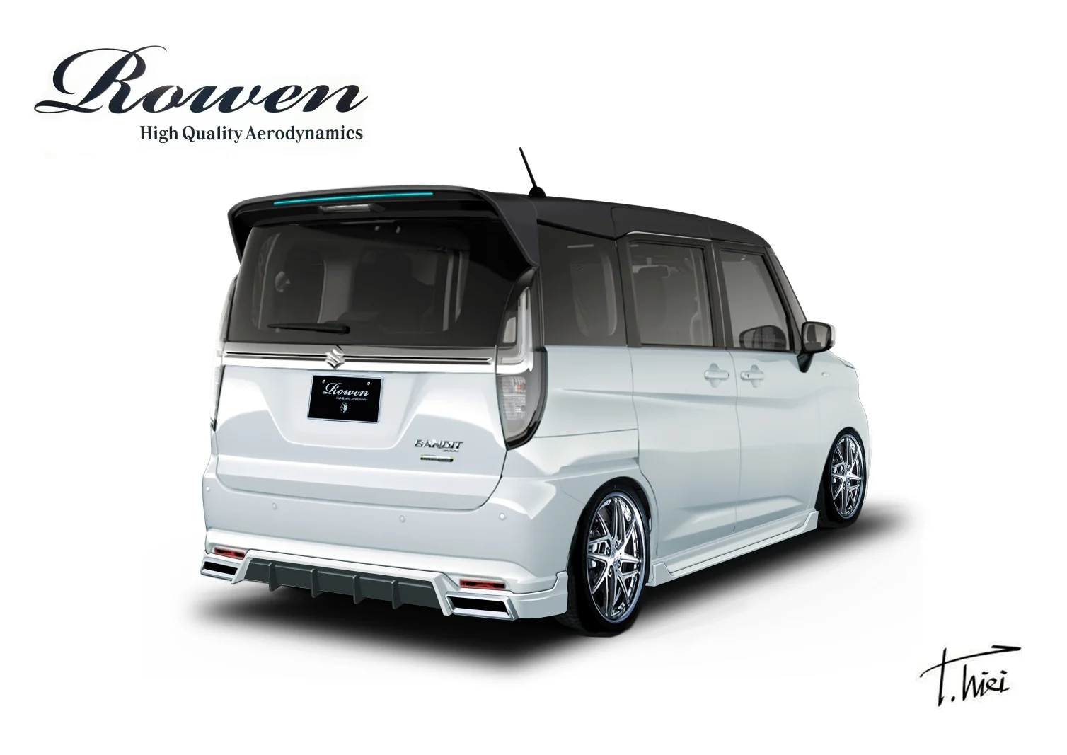 ชุดแต่ง SUZUKI SOLIO BANDIT HYBRID MV (MA37S) 2020.12~2025.12 Rowen Japan ภาพ 2