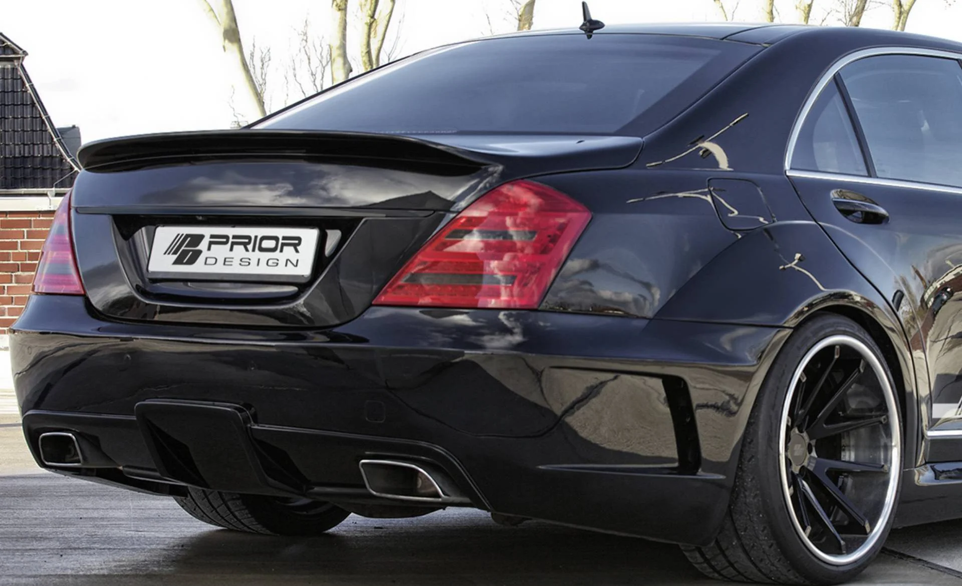สปอยเลอร์หลัง Prior Design MERCEDES-BENZ S-Class W221 ภาพสินค้าที่เลือก