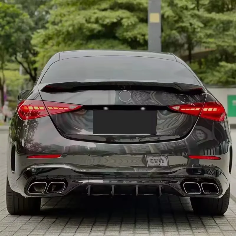 รูปชุดแต่ง ชุดแต่ง Mercedes-Benz C Class W205 2018 2020 เปลี่ยนเป็น W206 ภาพที่ 6