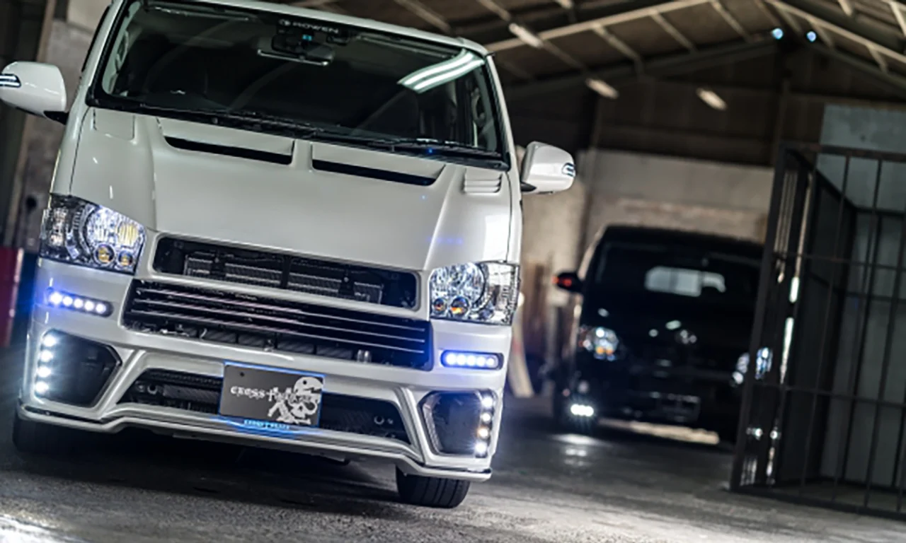 ชุดแต่ง TOYOTA 200HIACE 4 5 6 Bumper type KDH/TRH20# 2013.12~Rowen Japan ภาพ 4