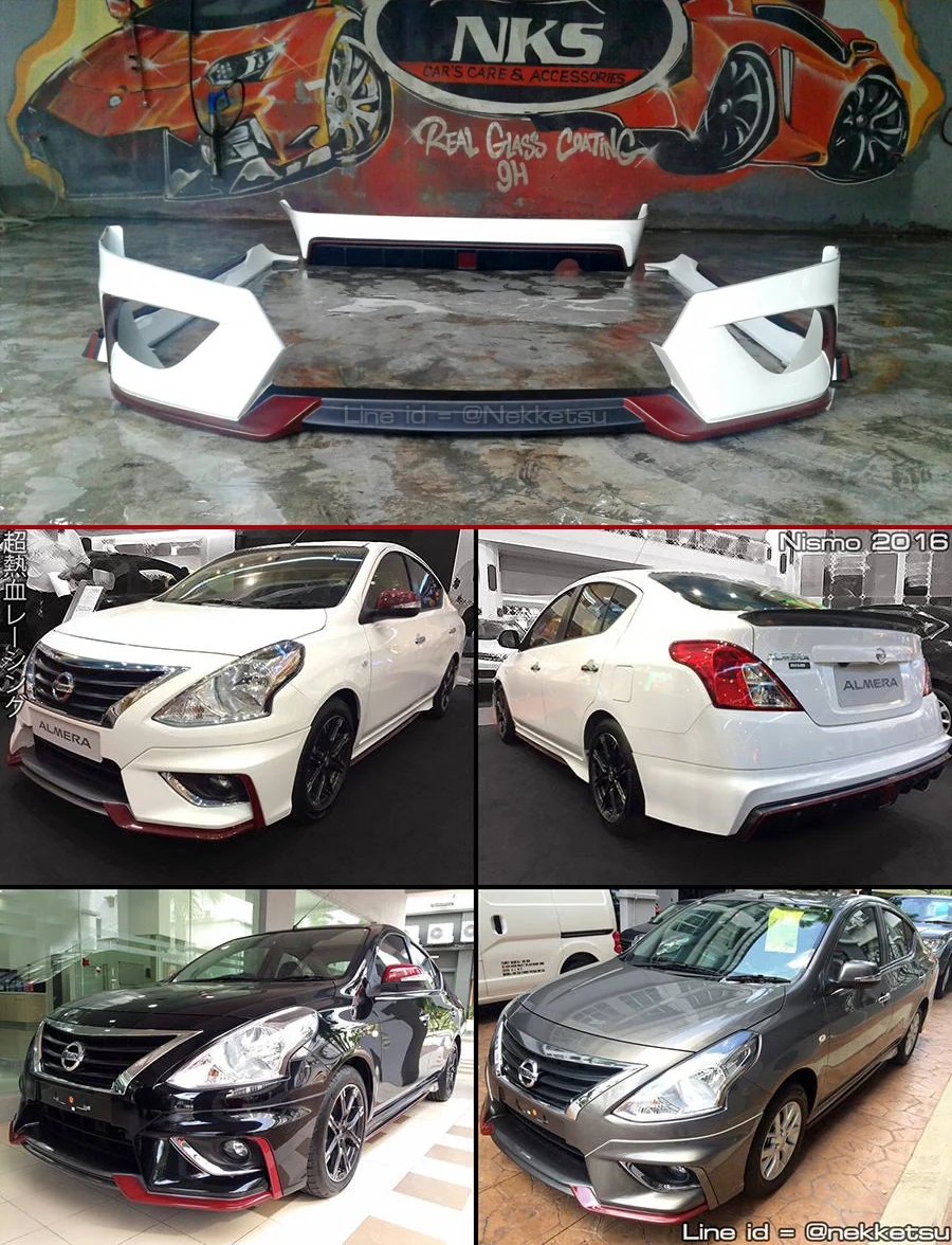 ชุดแต่ง Nissan Almera 2008 2018 Nismo