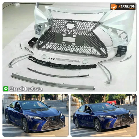 ชุดแต่ง Toyota Camry 2018 2024 Lexus V.1 ES – ภาพที่ 11