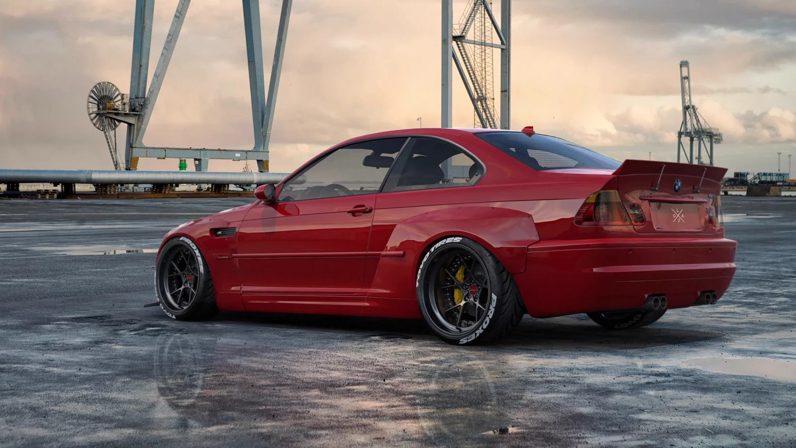 รูปชุดแต่ง ชุดแต่ง BMW Series3 E46 1998 2005 Rocket ไฟตก ภาพที่ 13