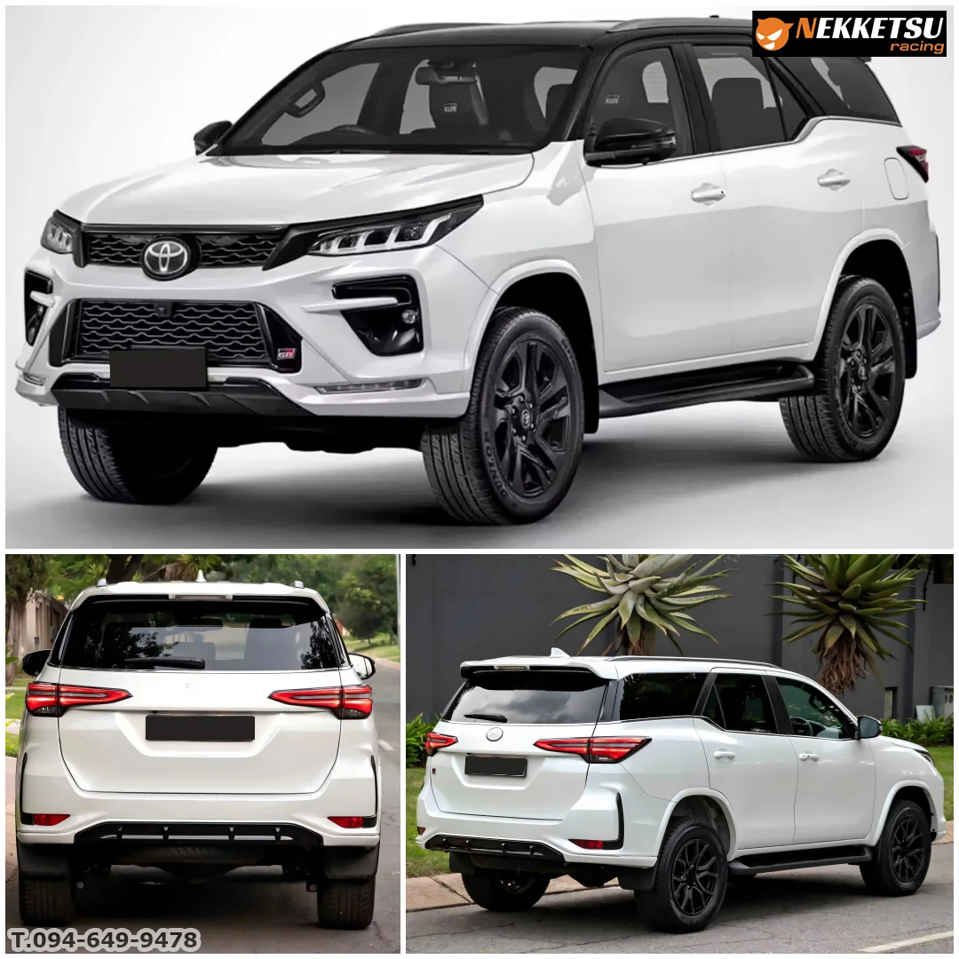 รูปชุดแต่ง ชุดแต่ง Toyota Fortuner 2015 2019 เปลี่ยนหน้า GR 2024 Legender ภาพที่ 9