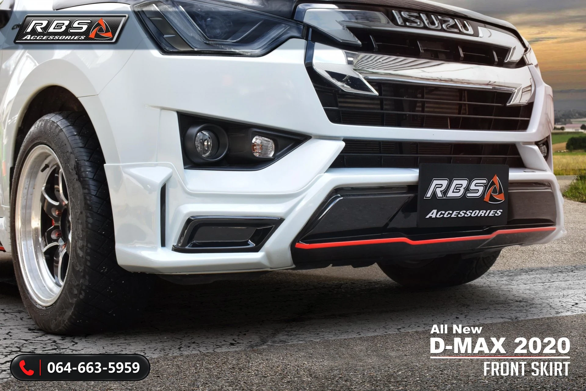 ชุดแต่ง ISUZU D-MAX 2020 รุ่นเตี้ย CAB 4 RBS ภาพ 4