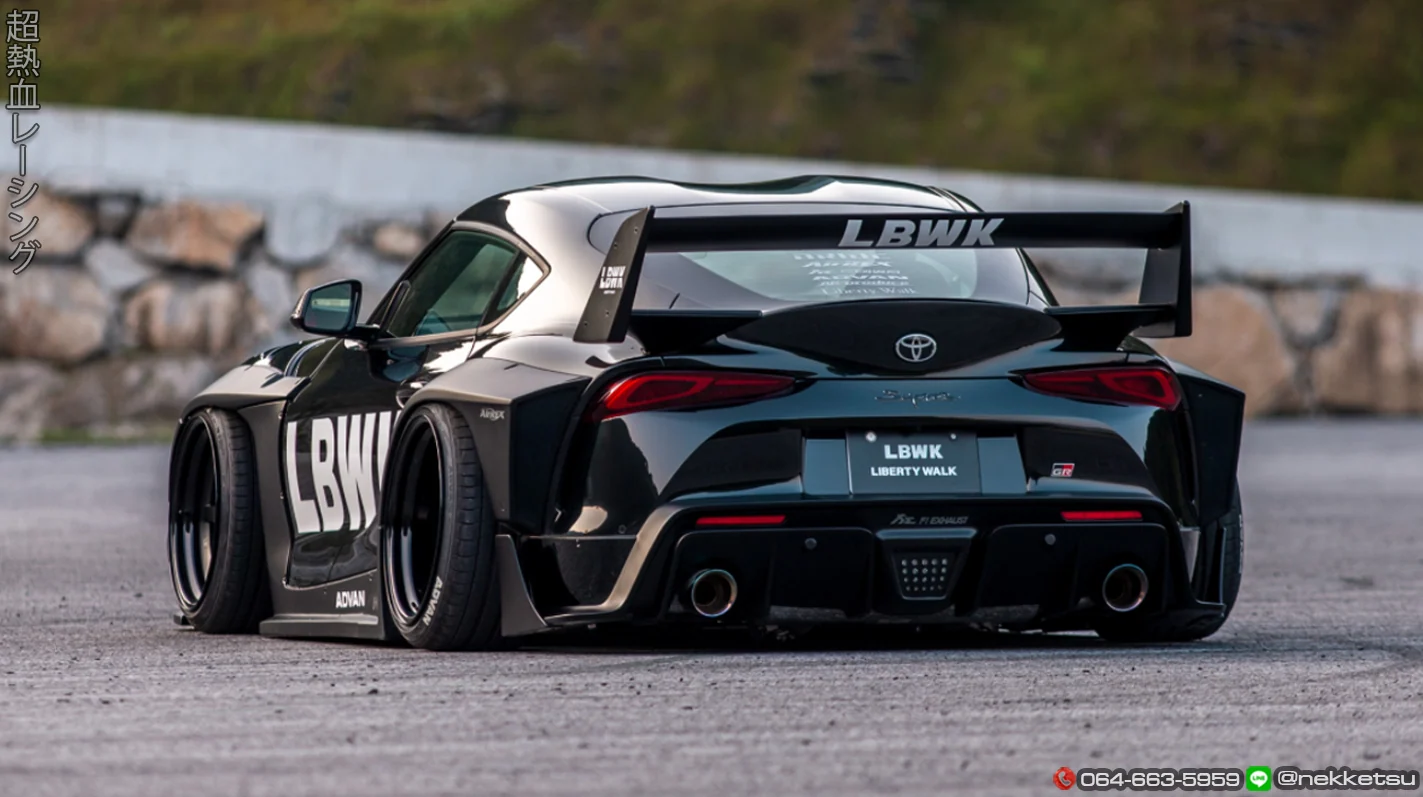 รูปชุดแต่ง ชุดแต่ง Toyota Supra 2020 2024 LB WORK ภาพที่ 2