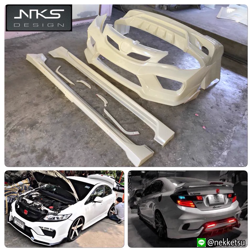 รูปชุดแต่ง ชุดแต่ง Honda Civic FB 12 15 Type X ภาพที่ 22
