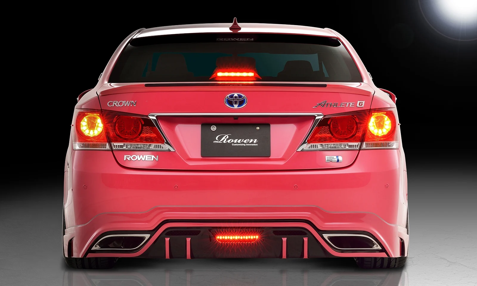 ชุดแต่ง TOYOTA 210 CROWN ATHLETE MODEL GRS210/GRS214/AWS210 2012.12~2015.09 Rowen Japan ภาพ 5