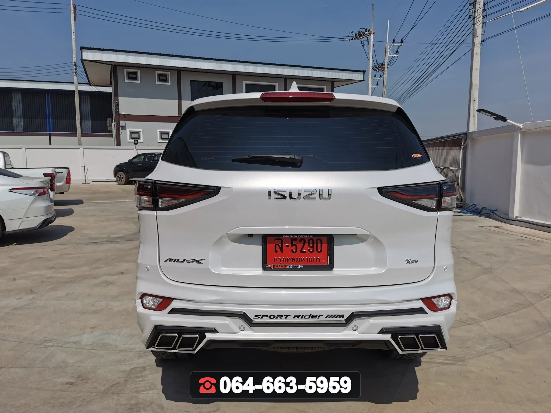ชุดแต่ง ISUZU MU-X 2021 V.1 RiderM ภาพ 4