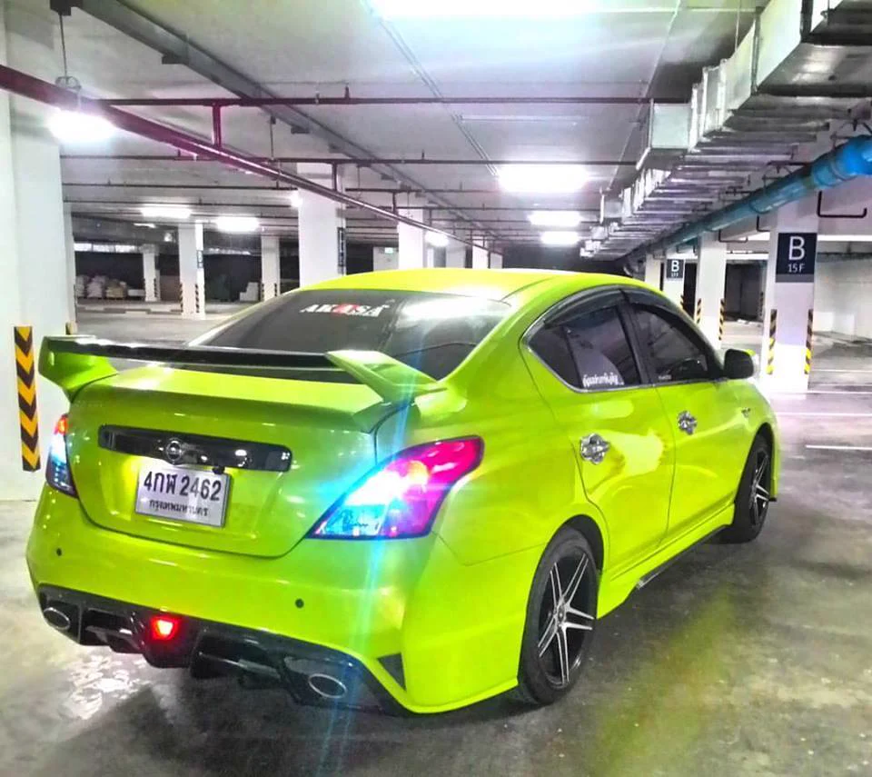 รูปชุดแต่ง ชุดแต่ง Nissan Almera 2008 2018 NKS ภาพที่ 9