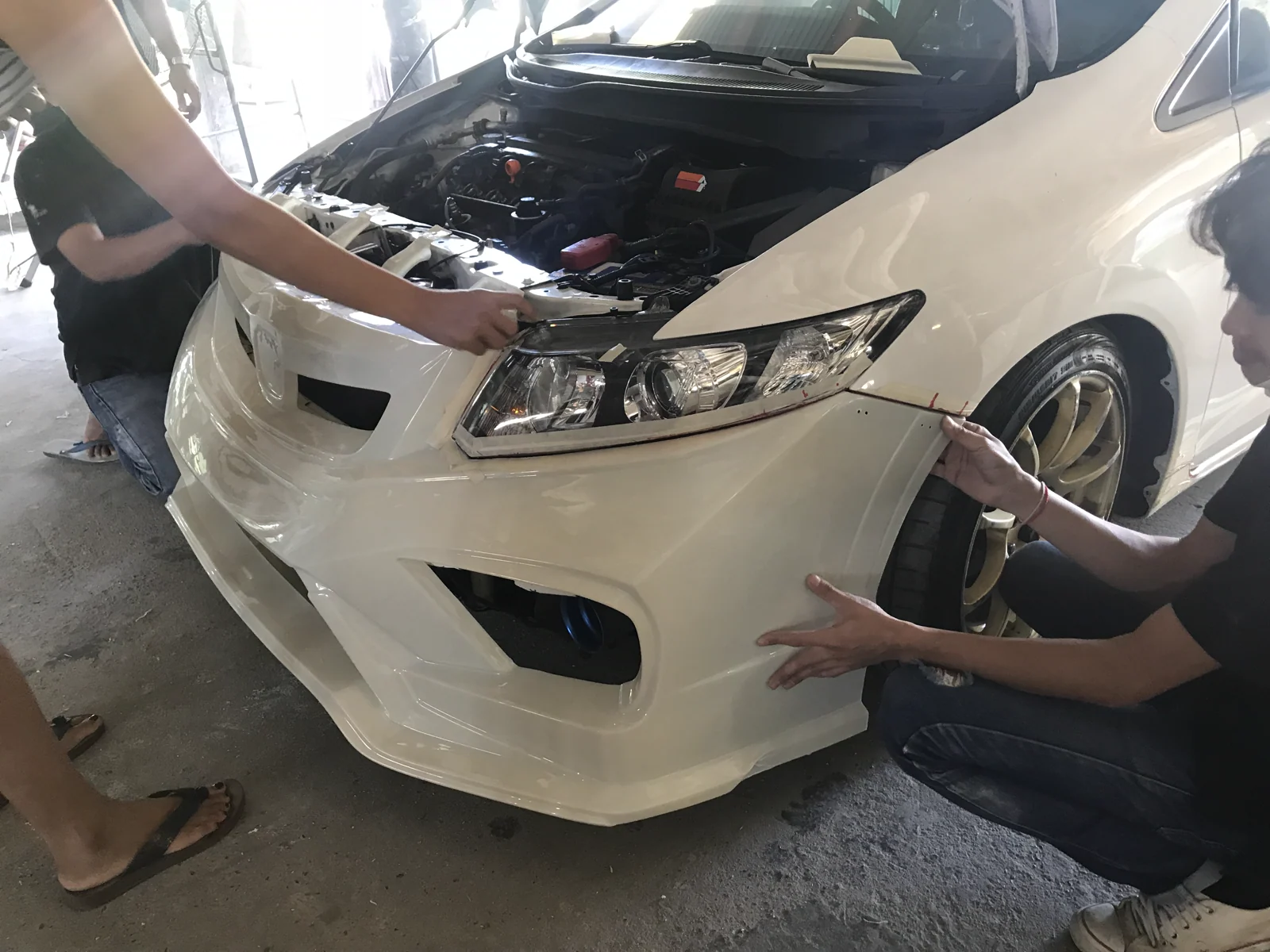 รูปชุดแต่ง ชุดแต่ง Honda Civic FB 12 15 Type X ภาพที่ 20