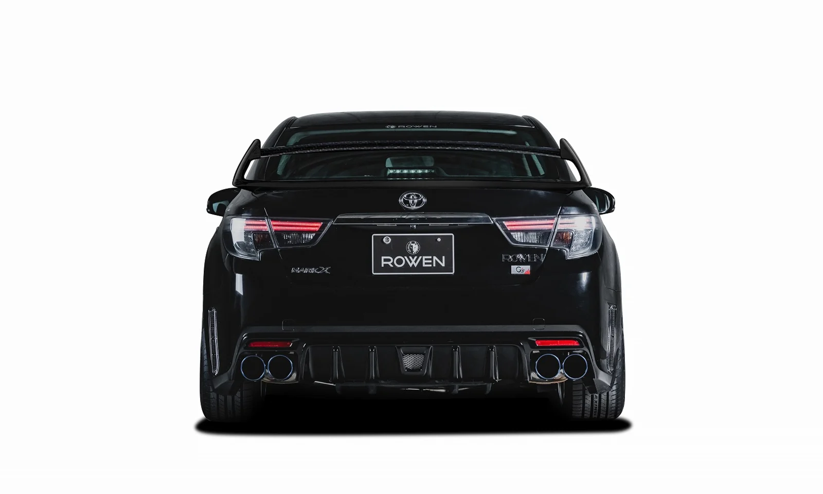 ชุดแต่ง TOYOTA 130 MARK X GR SPORT G's GRX130/133 2017.09~2019.12 2017.09~GR SPORT GRX130/133 2012.08~2016.11 Rowen Japan ภาพ 25