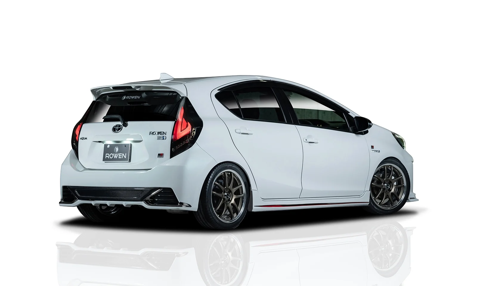 ชุดแต่ง TOYOTA 10 AQUA GR SPORT NHP10 2017.11~2021.7 ROWEN SPORT Rowen Japan ภาพ 4