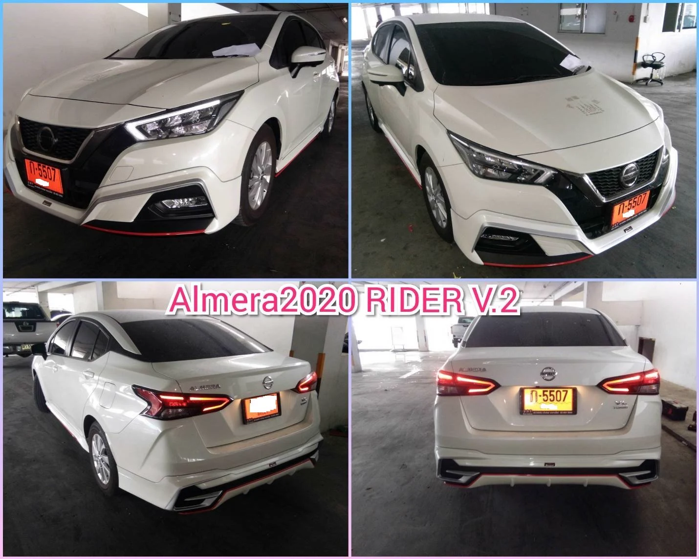 ชุดแต่ง NISSAN Almera 2020 V.3 RiderM ภาพ 2