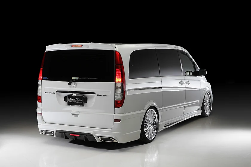 ชุดแต่ง MERCEDES-BENZ V-CLASS SHORT/LONG(incl.VIANO) WALD Japan สปอร์ตไลน์ แบล็กไบซัน เอดิชัน ภาพ 10