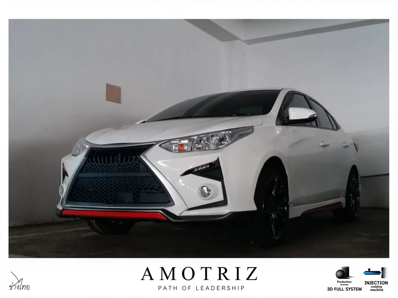 ชุดแต่งกันชนหน้า โตโยต้า YARIS ATIV 4ประตู และ 5ประตู bodykits - TOYOTA ชุดแต่งกันชนหน้า โตโยต้า YARIS ATIV 4ประตู และ 5ประตู bodykits ชุดแต่งรถ ภาพ 13