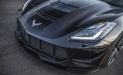 กันชนหน้าพร้อมลิ้นและคานาร์ด Prior Design PDR700 Front Bumper incl. Front Add-On Lip Spoiler & Cupwings for Chevrolet Corvette C7 ภาพสินค้าที่เลือก