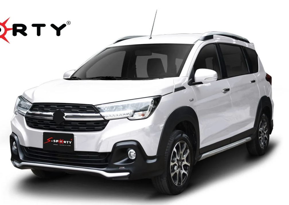 ชุดแต่ง XL7 2020 ภาพรถเต็มคันมุมหน้าจากต้นทาง S-Sporty
