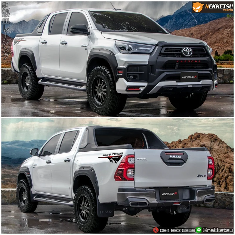รูปชุดแต่ง ชุดแต่ง Toyota Hilux Revo 2020 2024 Vazooma 4 Doors ภาพที่ 1