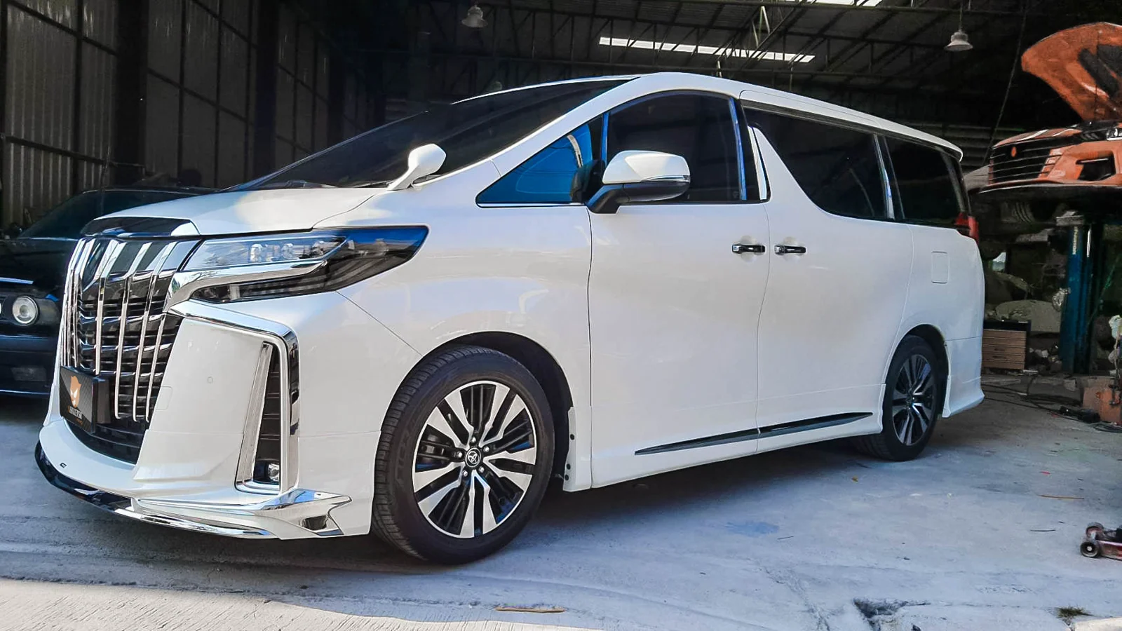 รูปชุดแต่ง ชุดแต่ง Toyota Alphard AH30 2018 2021 Modellista V.1 ท๊อป ภาพที่ 9
