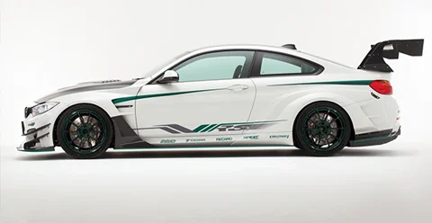 โป่งล้อหรือแก้มตัวถัง BMW F82 M4 WIDE VARIS VAB-8214 ภาพสินค้าที่เลือก