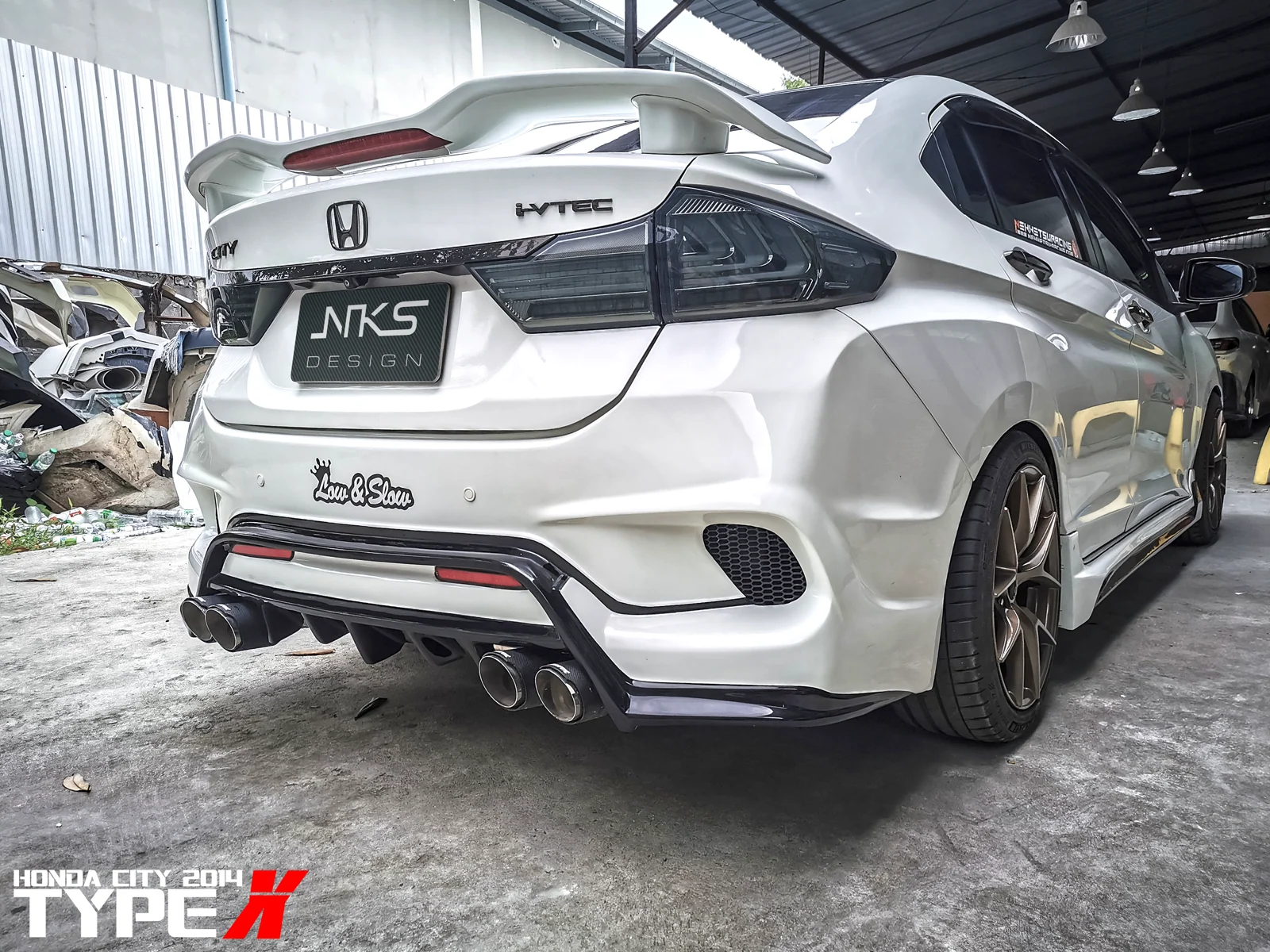 รูปชุดแต่ง ชุดแต่ง Honda City 2014 2016 Type X ภาพที่ 18