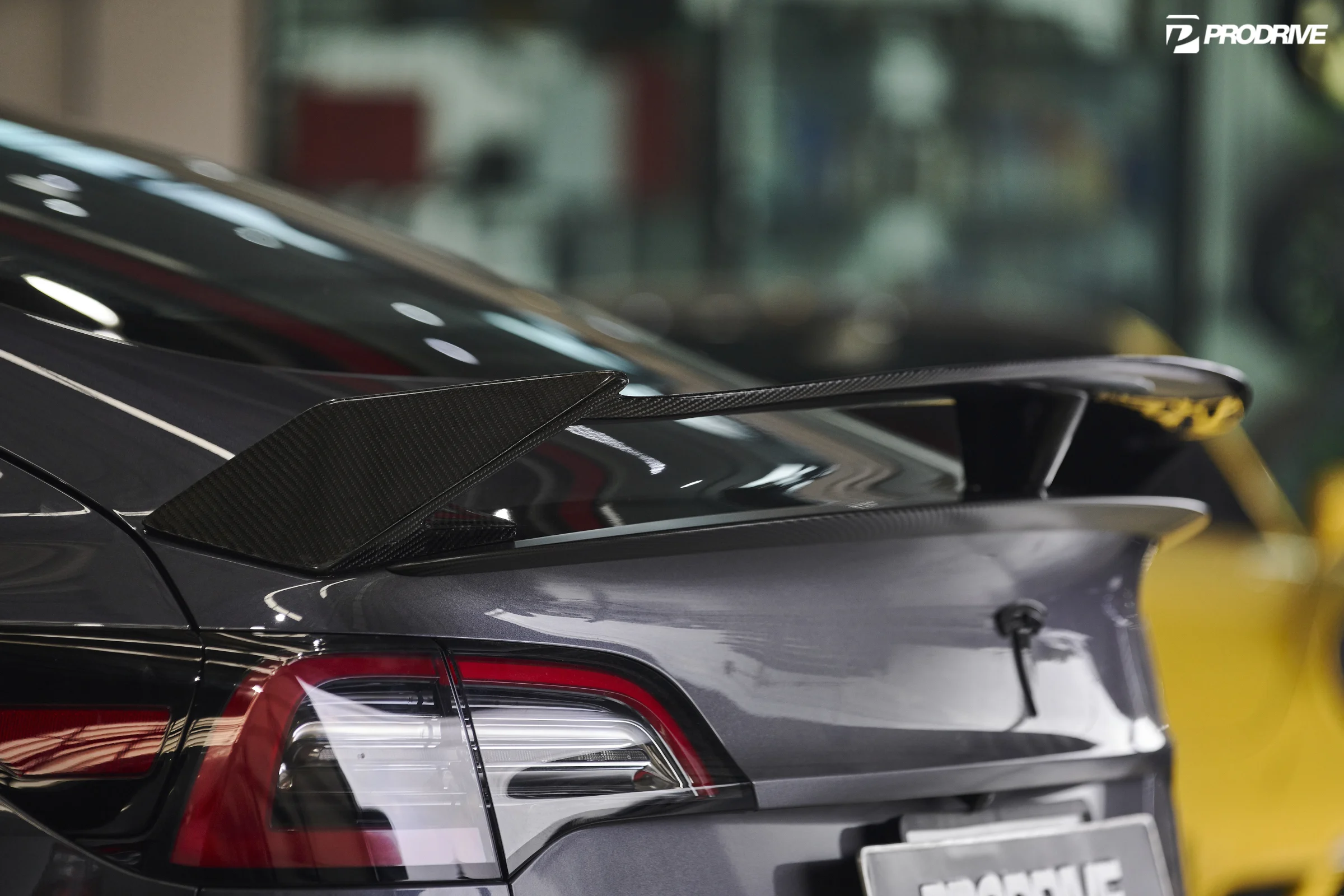 ชุดแต่ง Tesla Model 3 Tesla Model 3 x CMST x Hansshow Yoke Steering Prodrive Shop ภาพ 2