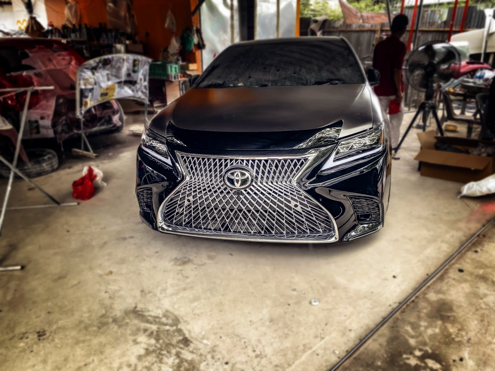 รูปชุดแต่ง ชุดแต่ง TOYOTA Camry 2012 2017 Lexus V.2 ภาพที่ 12