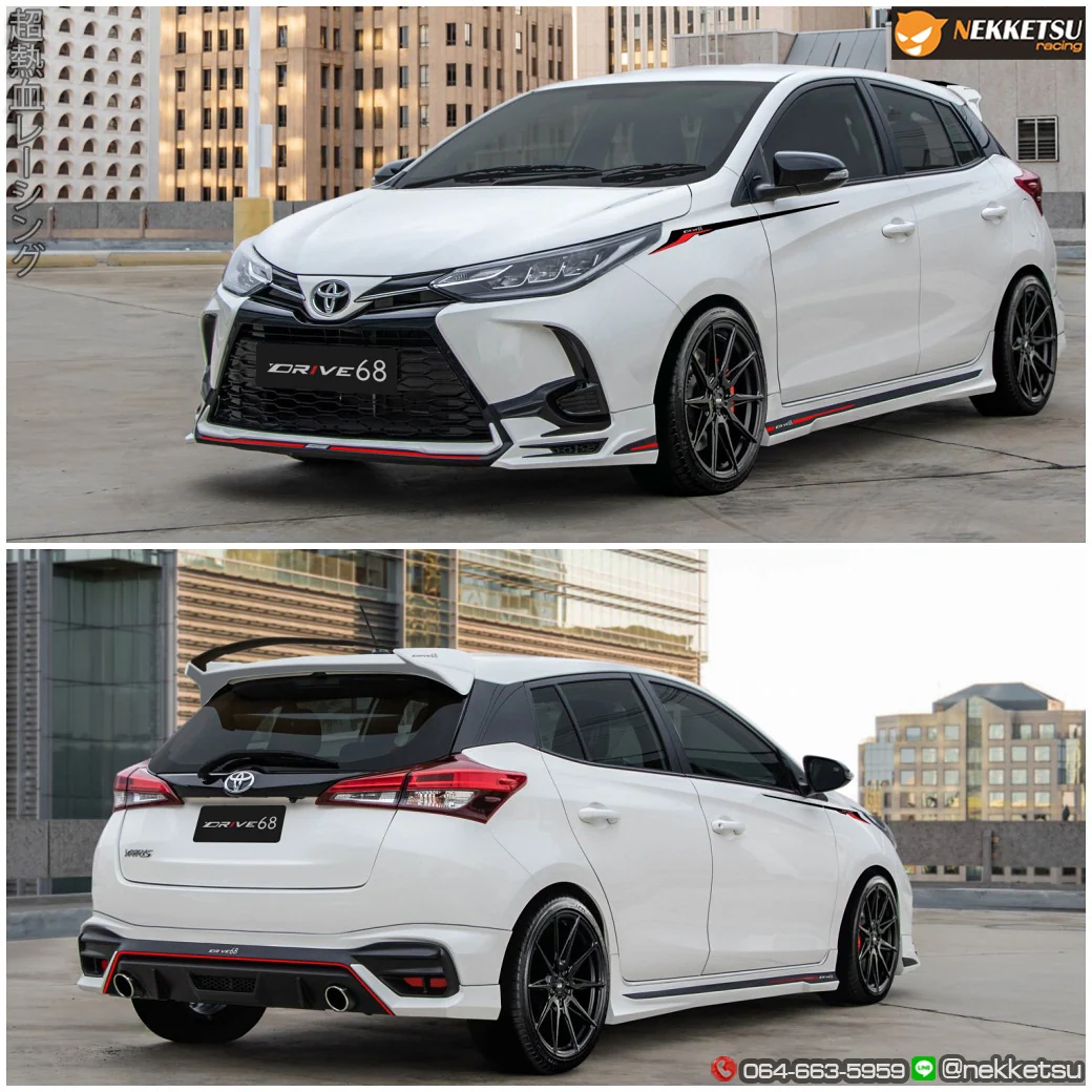 รูปชุดแต่ง ชุดแต่ง Toyota Yaris Ativ 20 23 Drive68 5 ประตู ภาพที่ 6