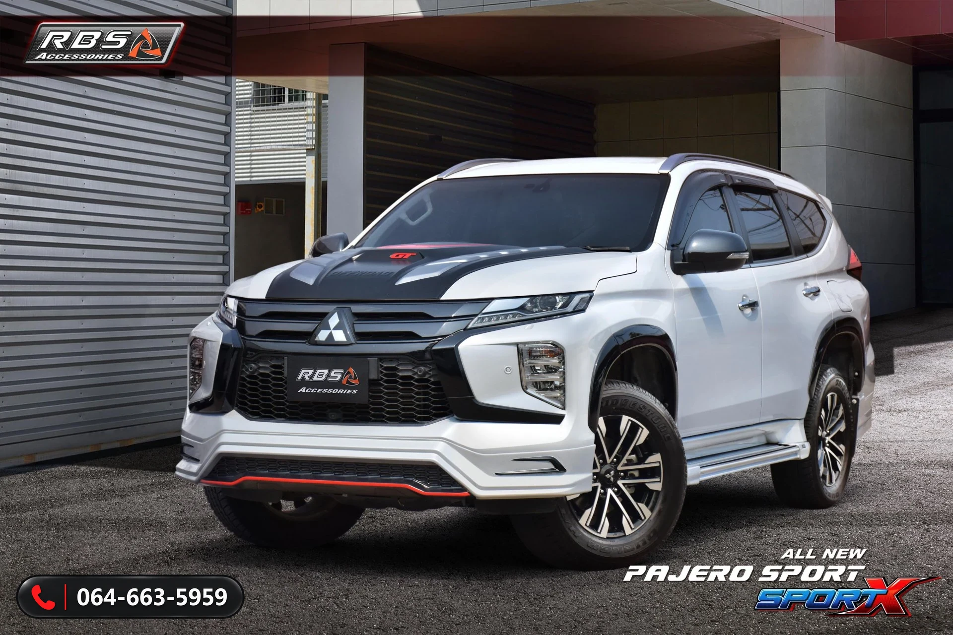 ชุดแต่ง MITSUBISHI PAJERO 2019 SPORT-X RBS ภาพ 3