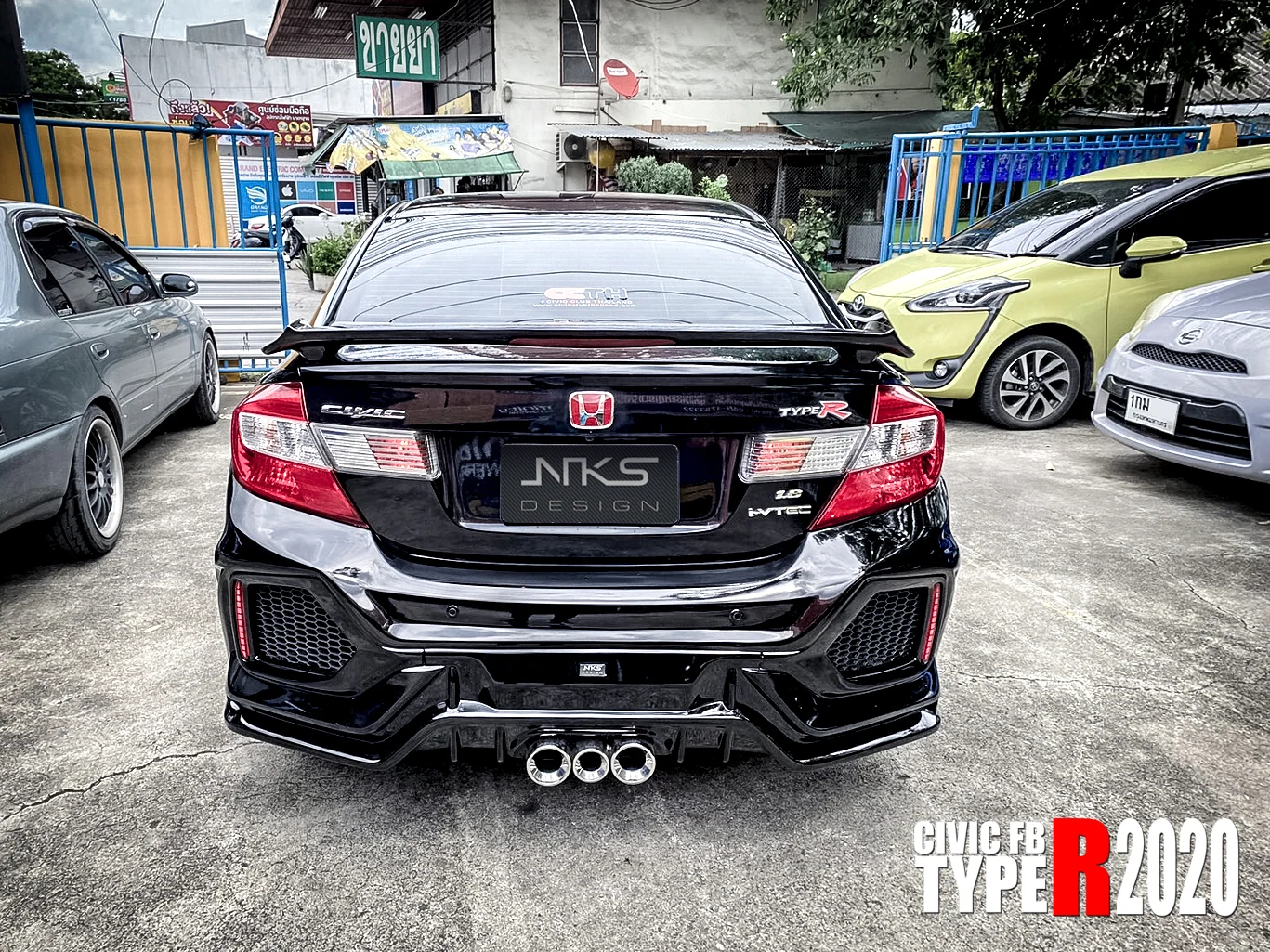 รูปชุดแต่ง ชุดแต่ง Honda Civic FB 12 15 Type R 2020 ภาพที่ 17