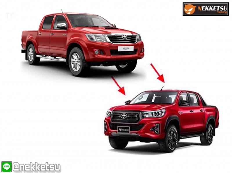 รูปชุดแต่ง ชุดแต่ง Toyota Hilux Vigo 2008 2014 Vigo to Rocco 2018 ภาพที่ 1