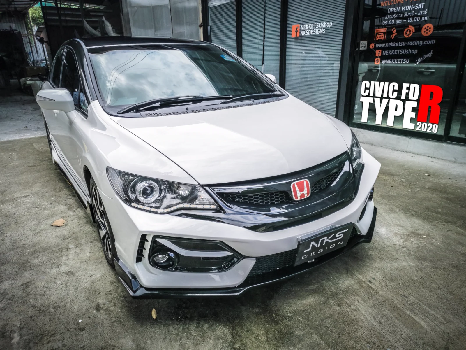 รูปชุดแต่ง ชุดแต่ง Honda Civic FD 06 11 Type R 2020 ภาพที่ 18