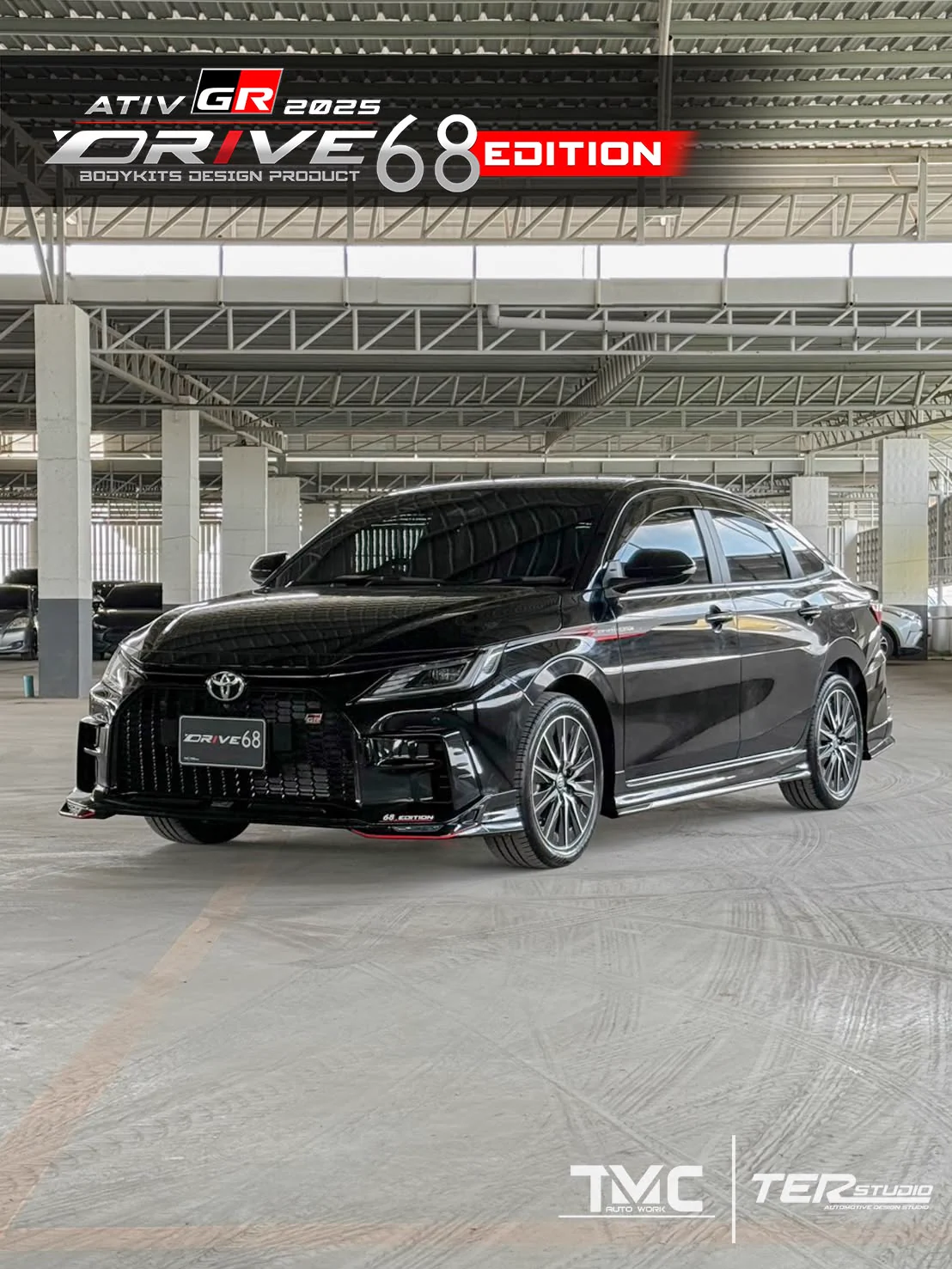 ชุดแต่ง Toyota Yaris Ativ 24 26 GR Sport 2025