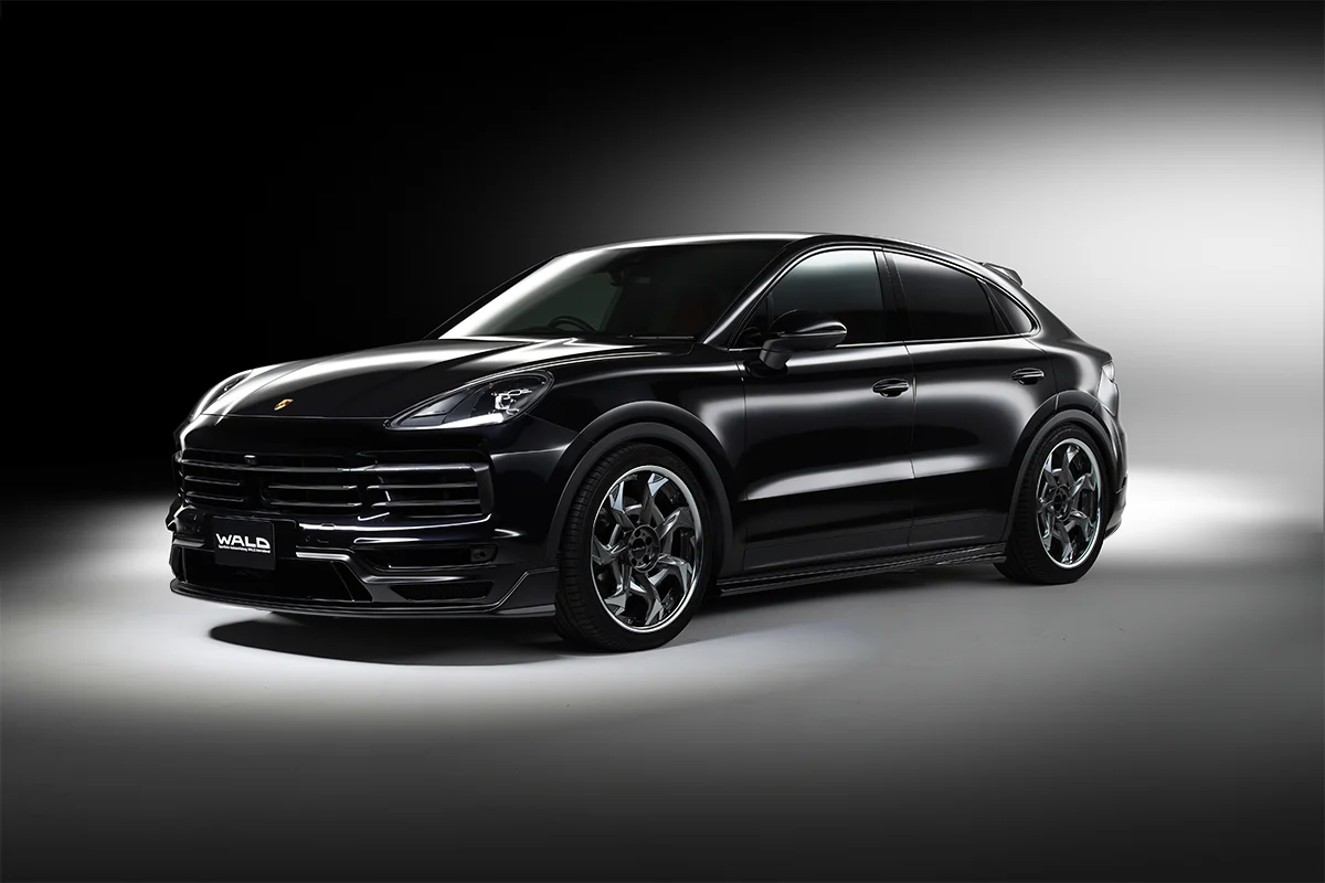 ชุดแต่ง PORSCHE CAYENNE COUPE WALD Japan สปอร์ตไลน์ แบล็กไบซัน เอดิชัน ภาพ 3