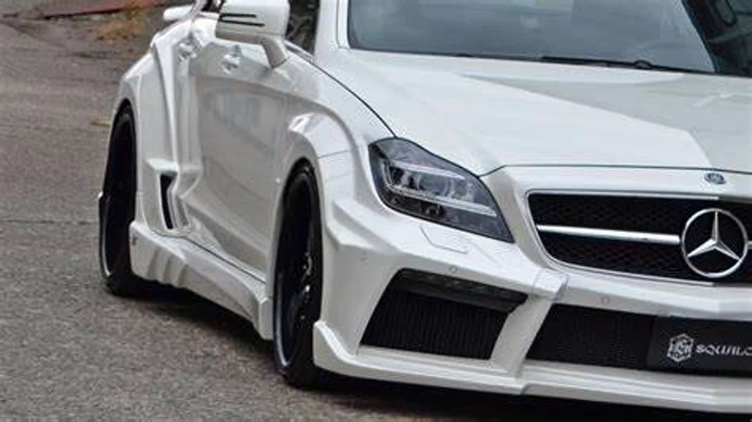 รูปชุดแต่ง ชุดแต่ง Mercedes-Benz CLS W218 VITT Wide Body ภาพที่ 7