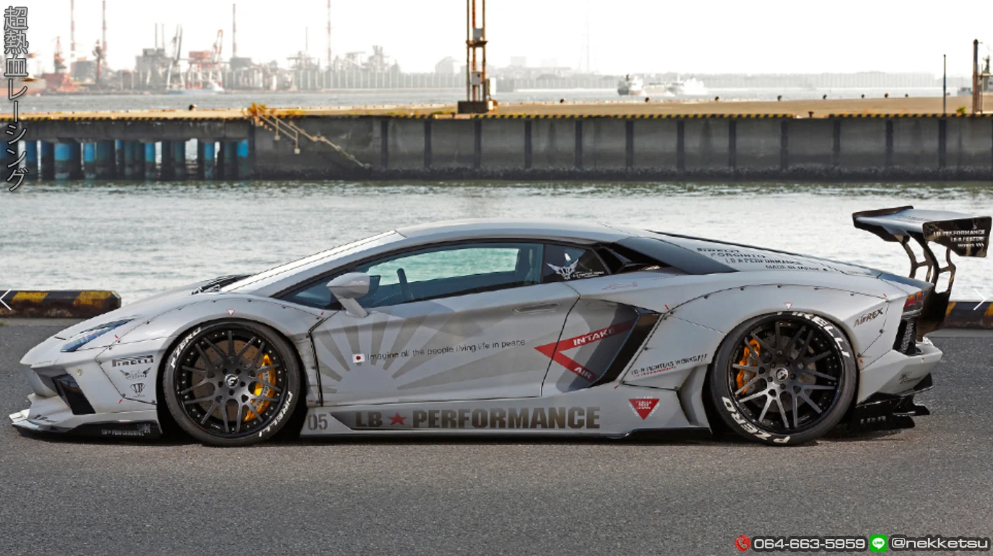 รูปชุดแต่ง ชุดแต่ง Lamborghini Aventador LB WORK ภาพที่ 4