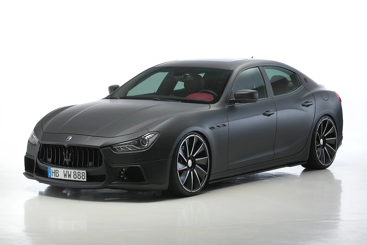 ชุดแต่ง MASERATI GHIBLI WALD Japan สปอร์ตไลน์ แบล็กไบซัน เอดิชัน ภาพ 7
