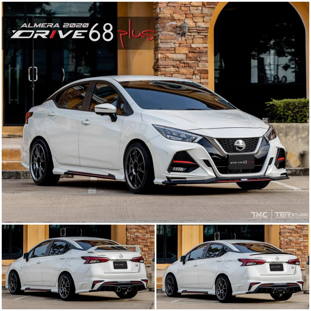 รูปชุดแต่ง ชุดแต่ง Nissan Almera 2019 2022 Drive 68 Plus ภาพที่ 1