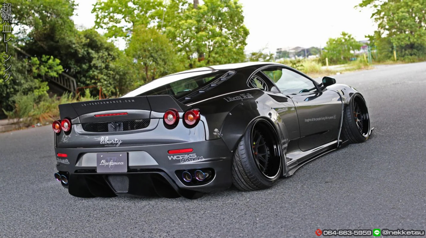 รูปชุดแต่ง ชุดแต่ง Ferrari F430 LB WORK ภาพที่ 2