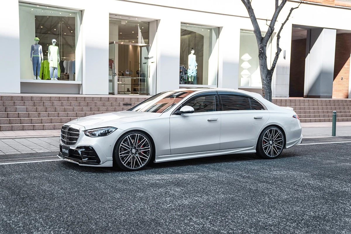 ชุดแต่ง MERCEDES-BENZ S-CLASS AMG LINE WALD Japan สปอร์ตไลน์ แบล็กไบซัน เอดิชัน ภาพ 6