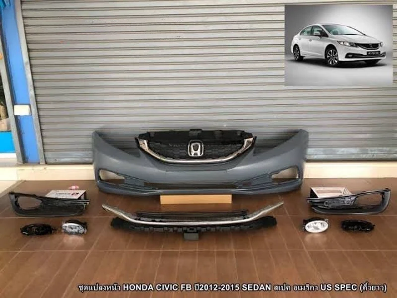 รูปชุดแต่ง ชุดแต่ง Honda Civic FB 12 15 USA Spec ภาพที่ 2