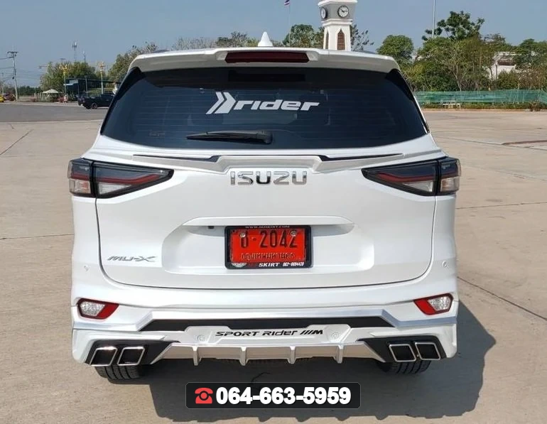 ชุดแต่ง ISUZU MU-X คาดเอว Mu-X 2021 RiderM ภาพ 2