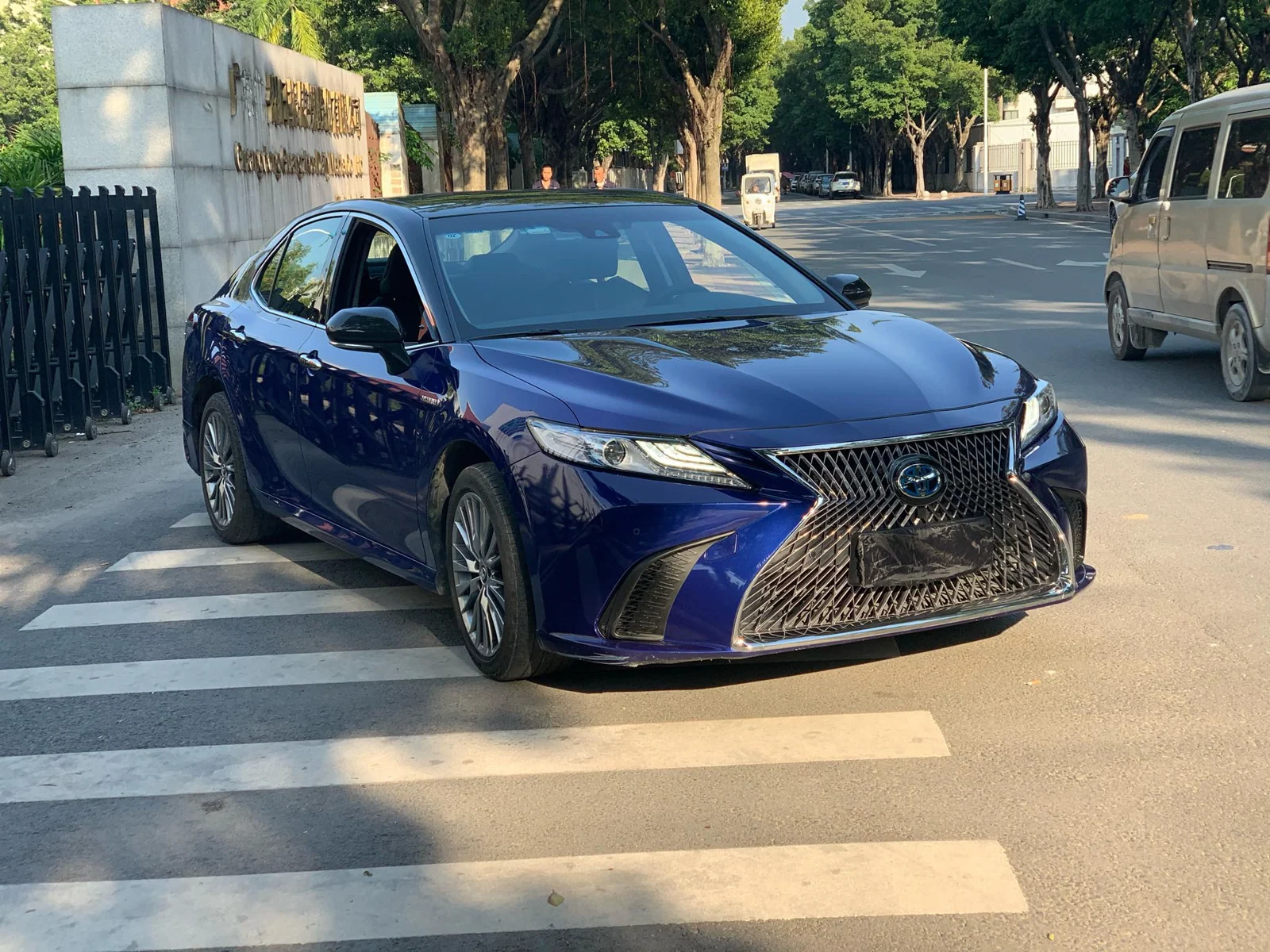 รูปชุดแต่ง ชุดแต่ง Toyota Camry 2018 2024 Lexus V.1 ES ภาพที่ 4