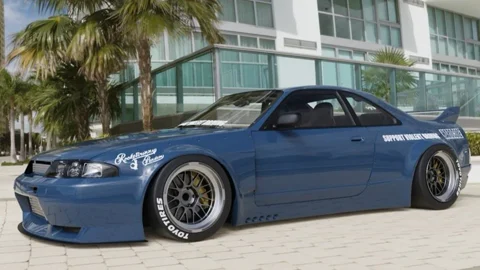 ชุดแต่งไวด์บอดี้ - V1.0 NISSAN Skyline [Type M] GTST GT-R [R33] Pandem ภาพสินค้าที่เลือก
