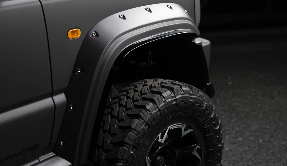 ชุดแต่ง SUZUKI JIMNY SIERRA WALD Japan สปอร์ตไลน์ แบล็กไบซัน เอดิชัน ภาพ 10