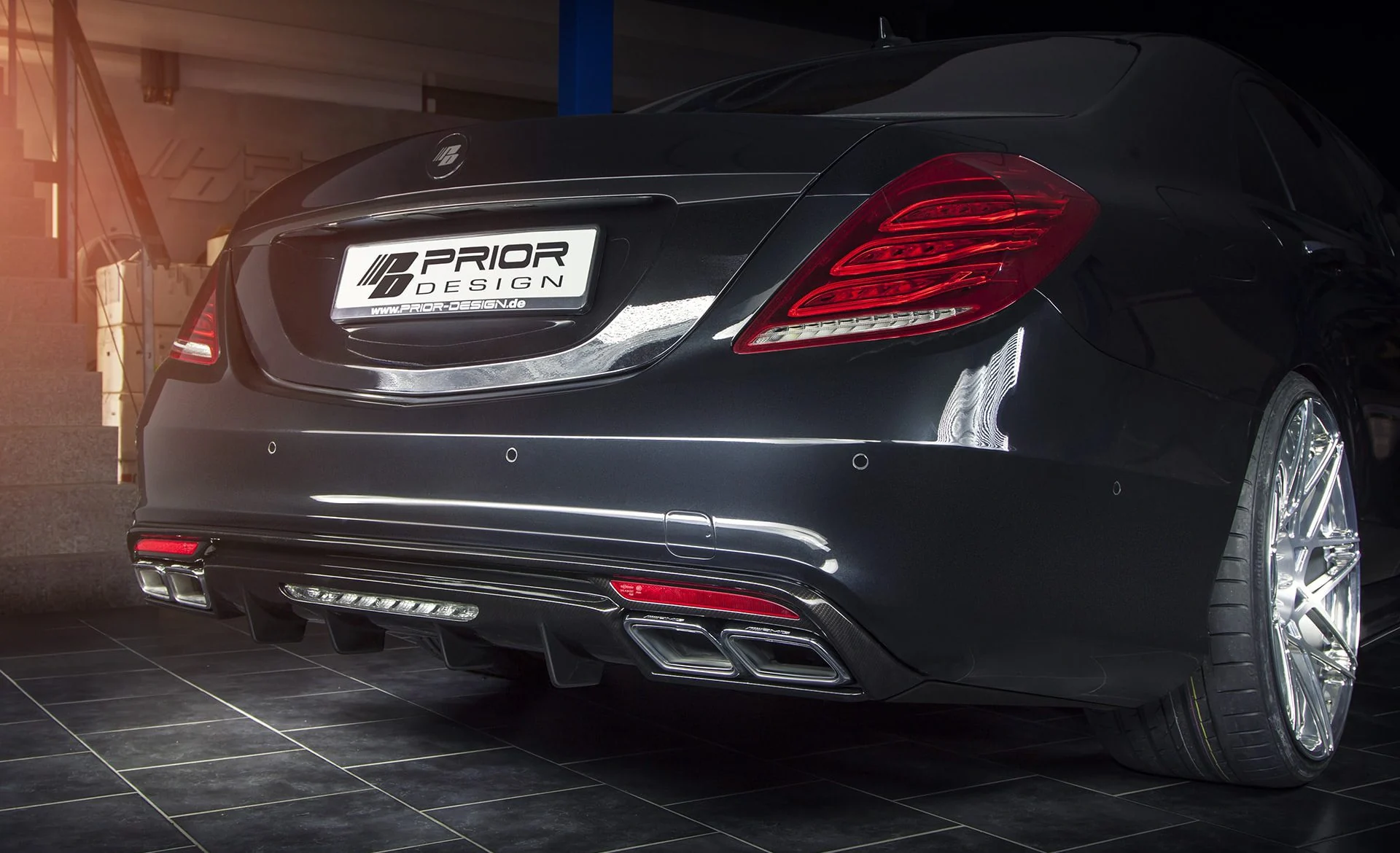 สปอยเลอร์หลัง PD800S Prior Design MERCEDES-BENZ S-Class W222 ภาพสินค้าที่เลือก