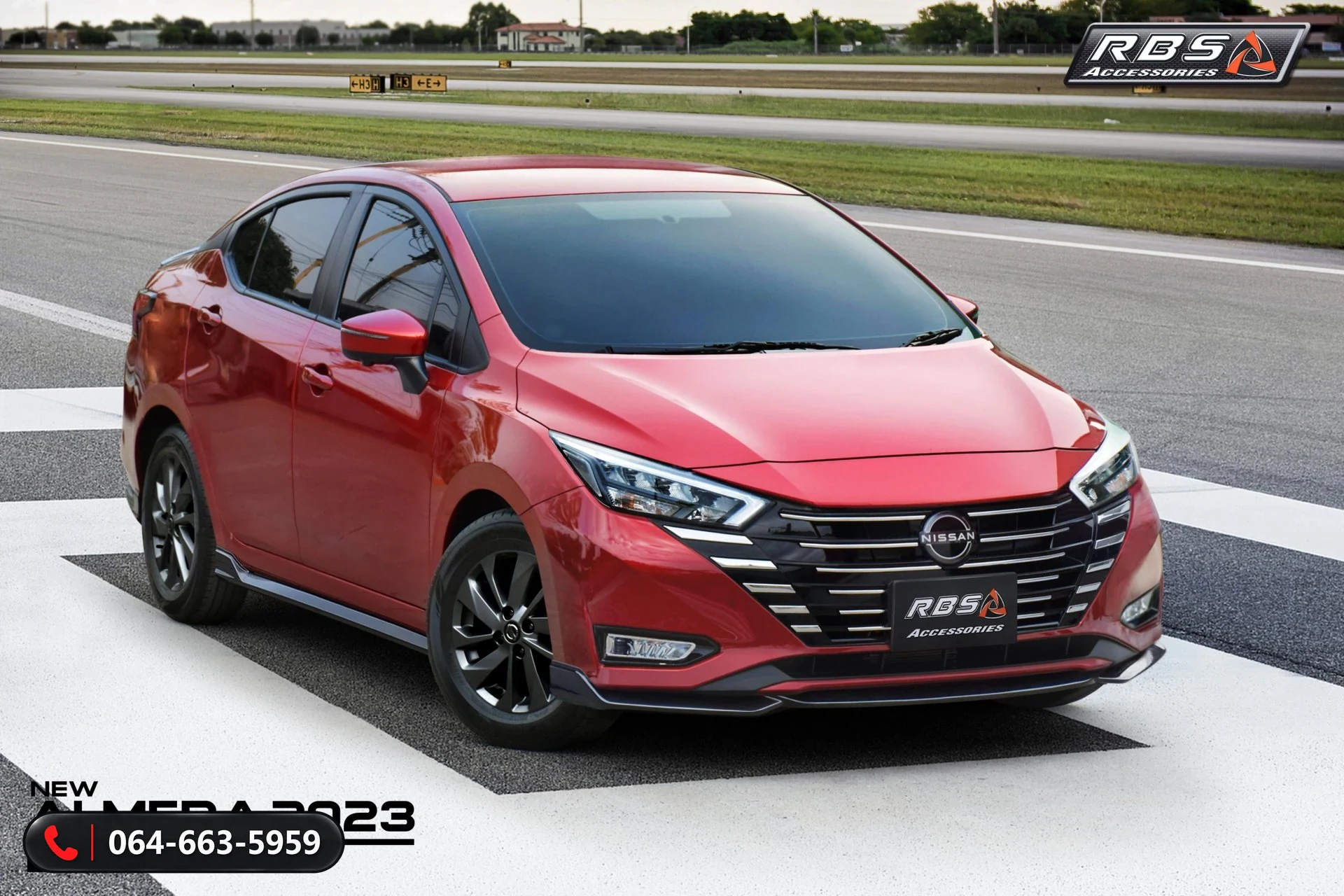 ชุดแต่ง NISSAN ALMERA 2023 SLIM SERIES RBS ภาพ 4