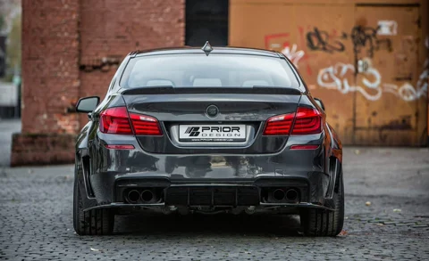 ดิฟฟิวเซอร์หลัง PD55X Prior Design BMW 5-Series F10 ภาพสินค้า 2